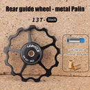 LEBYCLE 13T Bike Rear Derailleur Pulley Guide Bearing Jockey Wheel (Black) Newly