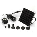 Solar Power Fountain Water Pump Panel Kit Pool Garden Brushless Waterpump