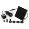 Solar Power Fountain Water Pump Panel Kit Pool Garden Brushless Waterpump