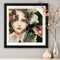5D Diamond Painting Flower Bird Girl DIY Full Drill Round Rhinestone Home Decor
