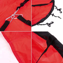 42 Inch Folding Kayak Wind Paddle Sailing Popup Sail w/Clear Window(Red) Newly