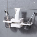 Storage Rack Electric Toothbrush Organizer Mouthwash Cup Rack Toothbrush Holder
