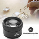 30X Monocular Magnifying Glass Mini Loupe Lens Jewely Magnifier (30x36mm) Newly