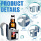 Swimming Pool Cup Holder - Durable Plastic Material Drinks & Water (Grey)