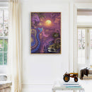 Forest Leopard Oil Paint By Numbers Kits DIY Handpainted on Canvas Wall Pictures