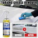 100ml Car Oil Tar Grease Remover Solvent Based Formula Outdoor Surfaces Cleaner