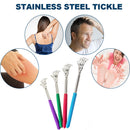 Stainless Steel Back Scratcher Telescopic Itch Massager Health Relax Tool Random