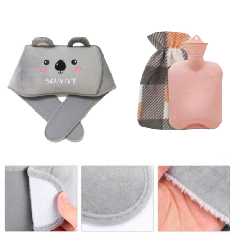 Hot Water Bottle Belt With Cover Tie Over Cover Includ Hot Water Bottle Soft~