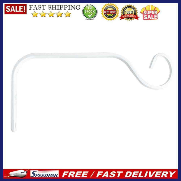 Metal S Shaped Wall Hanging Basket Iron Flower Pot Plant Support Hanger Hooks