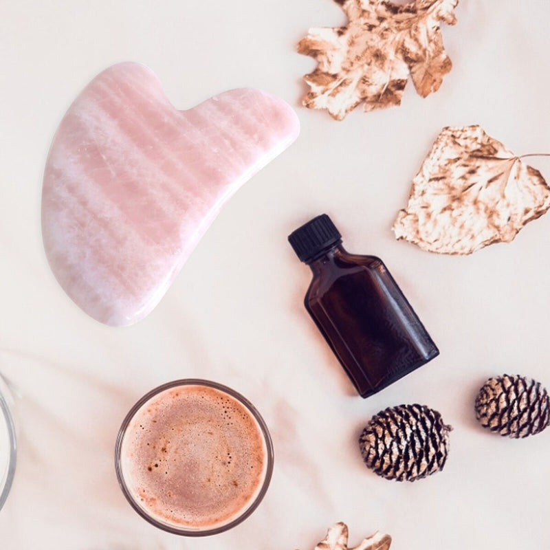 Jade Stone Guasha Board Gua Sha Scraping Massage Tools for Face Body Care