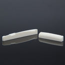Buffalo Bone Guitar Bridge Nut Saddle for 6 String Classical Guitar White Newly