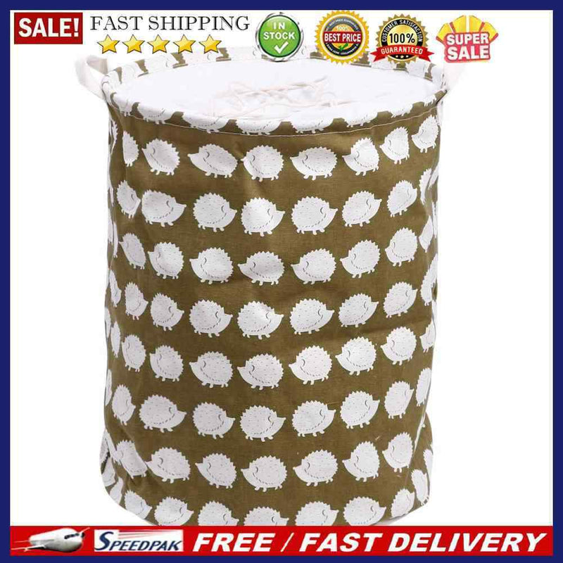 Linen Storage Box Household Organizer Bin Basket Laundry Container