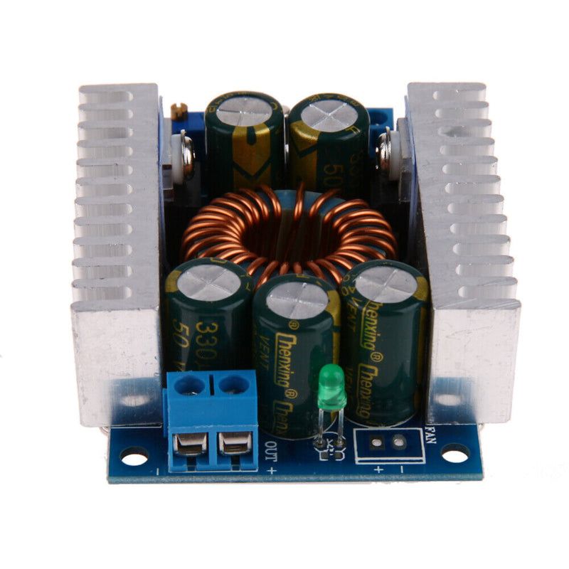 1Pcs 60mmx51mmx22mm Details Over 100W 12A DC/DC Step 5-40V 24v to 1.2-36V 12v