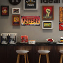 License Plate A213542 Retro Metal Tin Sign Plaque Poster Wall Art Decor (1)