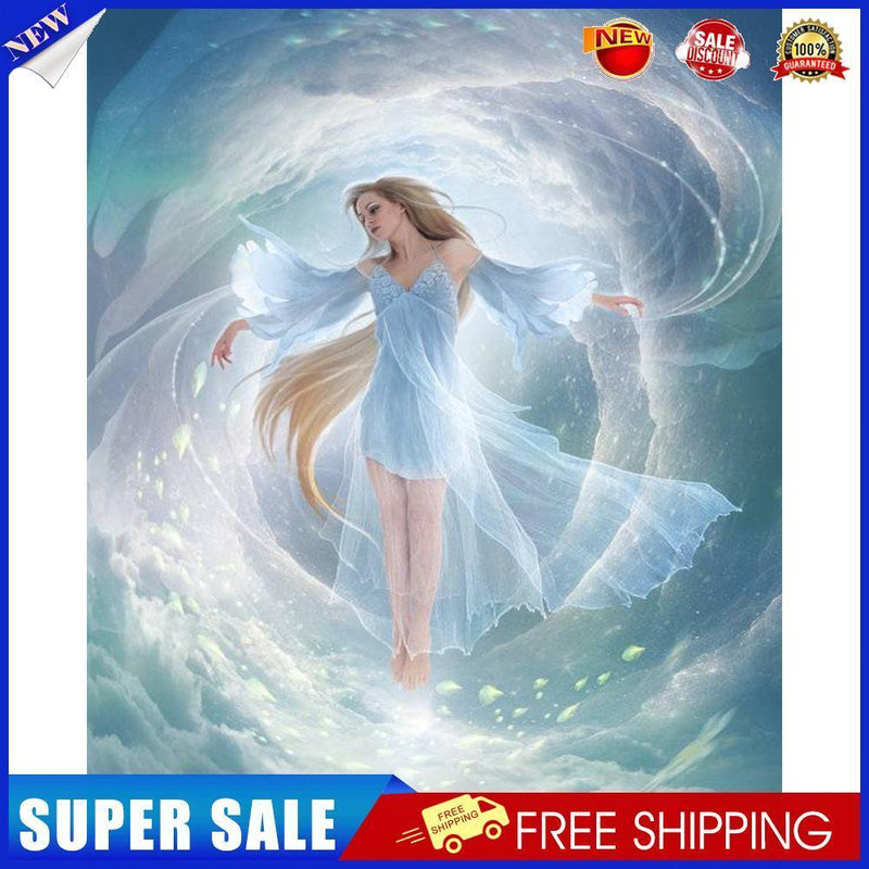 Angel Girl Oil Paint By Numbers DIY Handpainted on Canvas Wall Art (B1183)