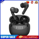 TWS Wireless Headphone Stereo Bluetooth-compatible Earbuds Earphone (Black)