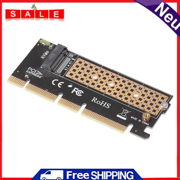 Computer NVME M.2 to PCI-E 16X Riser Card M-key M.2 PCIE X16 Expansion Extender