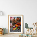 5D Diamond Painting Coffee by the Lake Full Round Drill Rhinestone Kit