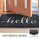 Front Doormat Water Absorption Easy to Clean Floor Mat w/ Non-Slip Back (A)