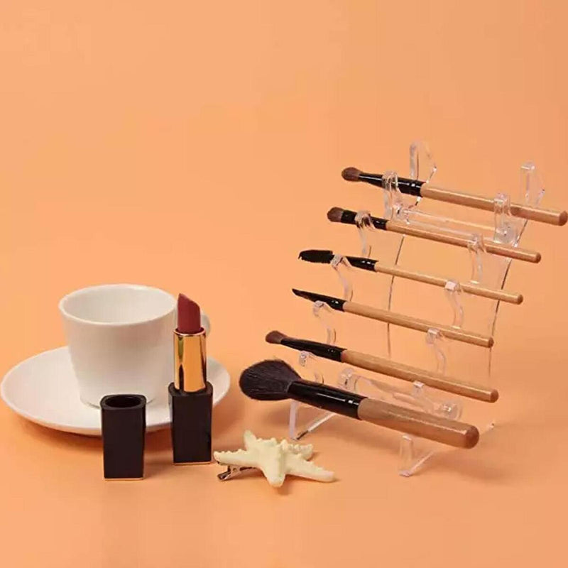 Pencil Acrylic Display Stand Makeup Brush Display Case Pen Holder.