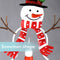 Christmas Decorative Lights 2 Modes Solar Snowman Lawn LED Lights for Path