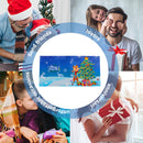 Blessing Christmas Card DIY Special Shape Glitter Diamond Greeting Cards Gift