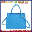 Fashion Rhombic Pattern Messenger Bag Women Felt Mini Shoulder Satchel Handbag