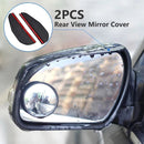 Carbon Fiber Weather Visor Rearview Mirror Rain Eyebrow Rear View Mirror
