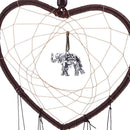 F3 Sliver Elephant Wind Bell Wind Chimes Home Decor Gift Hanging Ornaments