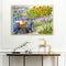 Sunflower Yard Acrylic Oil Paint By Numbers Set Canvas Drawing DIY Coloring