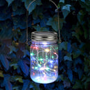 LED Solar Bottle Night Lamp Fairy String Light Mason Jar Lid Lamp (Colorful