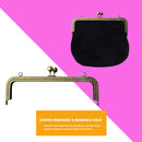 Beads Wallet Metal Handle Frame Purse Clutch Kiss Clasp Lock Handbag Accessor