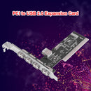 480Mb/s 4 Ports PCI to USB 2.0 Adapter PCI Controller Cards Desktop Accessories