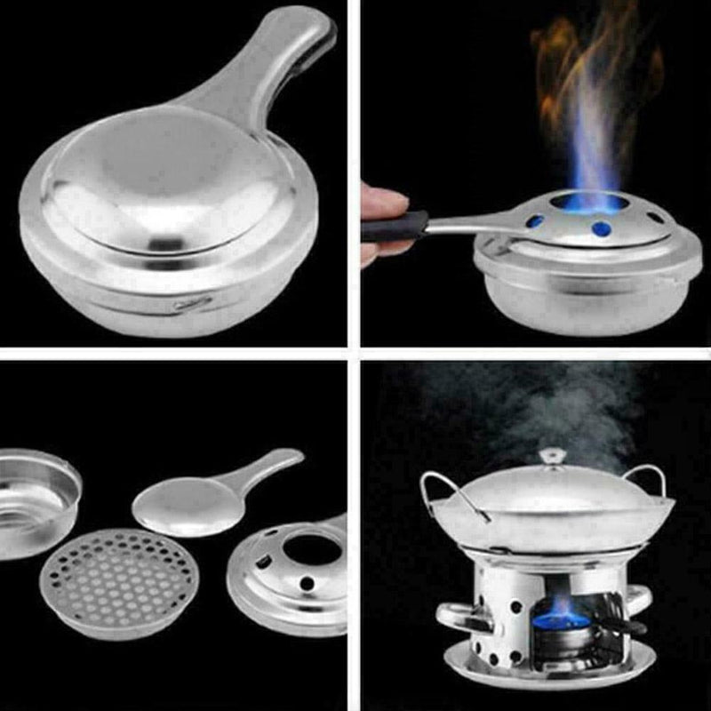 Steel Mini Portable Outdoor Camping Alcohol Good Spirit Stoves C2D0 F1W9 L6O2