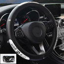 Foam Steering Wheel Cover/Glove Soft/Padded Car/Van Universal+ co PU Select F4L7