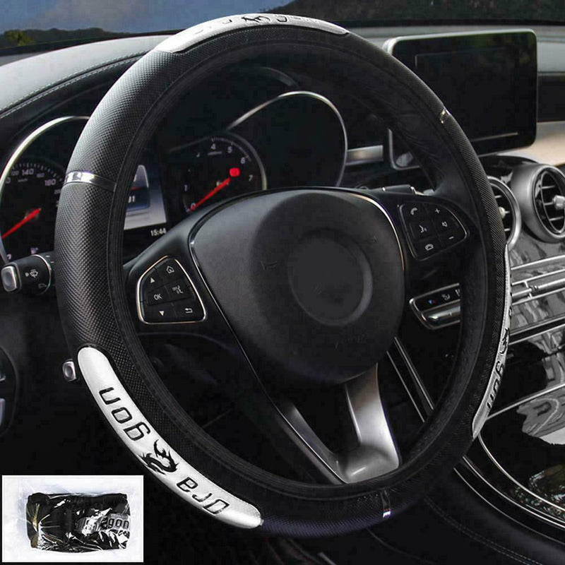 Foam Steering Wheel Cover/Glove Soft/Padded Car/Van Universal+ co PU Select F4L7