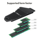 Game Console NVMe Solid State Drive Cooler Heat Drain Cooler