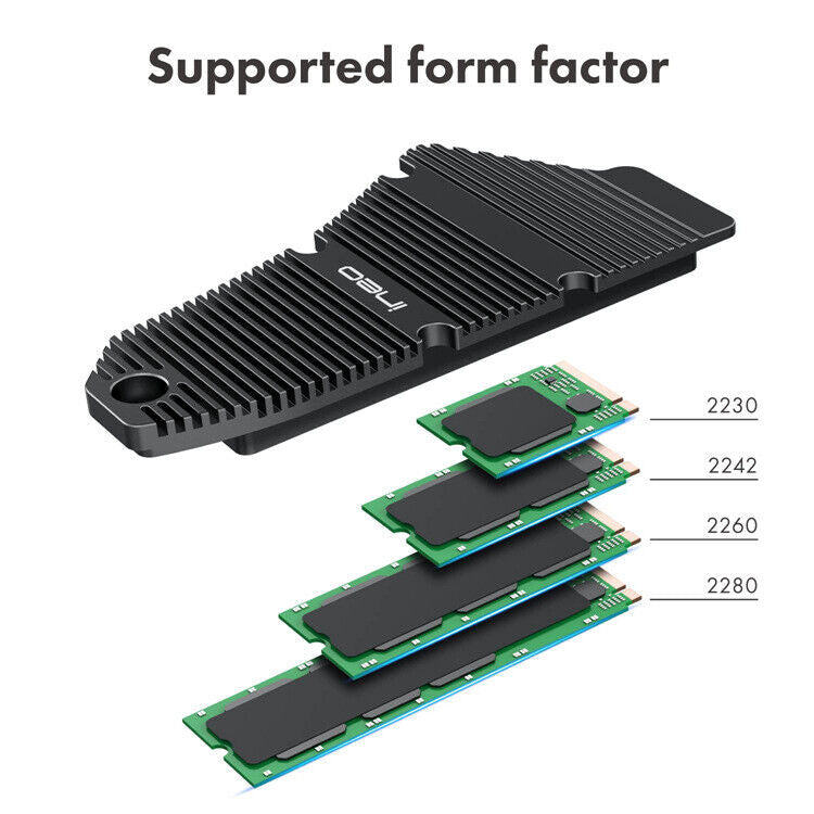 Game Console NVMe Solid State Drive Cooler Heat Drain Cooler
