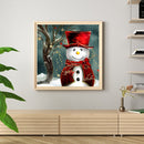 Snowman Full Square Drill Diamond Painting 5D DIY Rhinestone Picture Mosaic