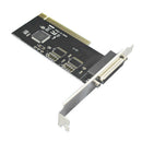 PCI Expansion Card PCI to Parallel LPT 25Pin DB25 Printer Port Controller Card
