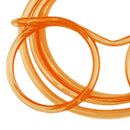Novelty Eyeglasses Drinking Straw for Kids Birthday Party Supplies (Orange)