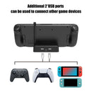 Base USB for Steam Deck Game Power Supply Charging Stand Charger Dock Station