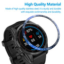 Stainless Steel Bezel Case Cover Bumper Ring (For Garmin Fenix 7S Blue)