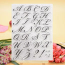Nice Letter Alphabet Embosser Stamp Cake Decorating Baking Letters Tool F9Y2