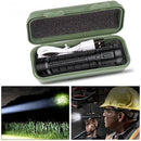 Handheld Led Flashlight Powerful Flashlight Portable Built in Battery Lighting