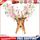 DIY Mosaic Full Round Drill Painting Kit Flower Deer Diamond Drawing Gift
