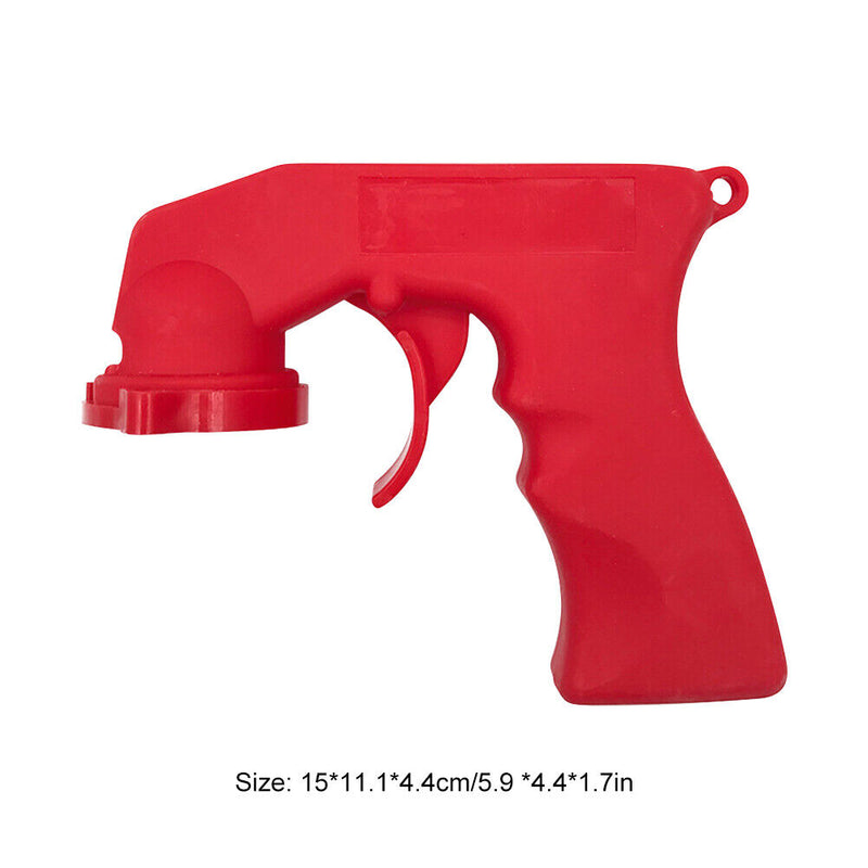 Spray Adapter Paint Care Aerosol Spray Gun Handle with Full Grip Trigger To