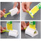 Plastic Facial Cleanser Clips Toothpaste Squeezer for Hair Dye Cosmetics (Red)
