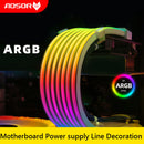 COOLMOON AOSOR LED Light Strip Bendable Flexible LED Strip Light DIY for Chas