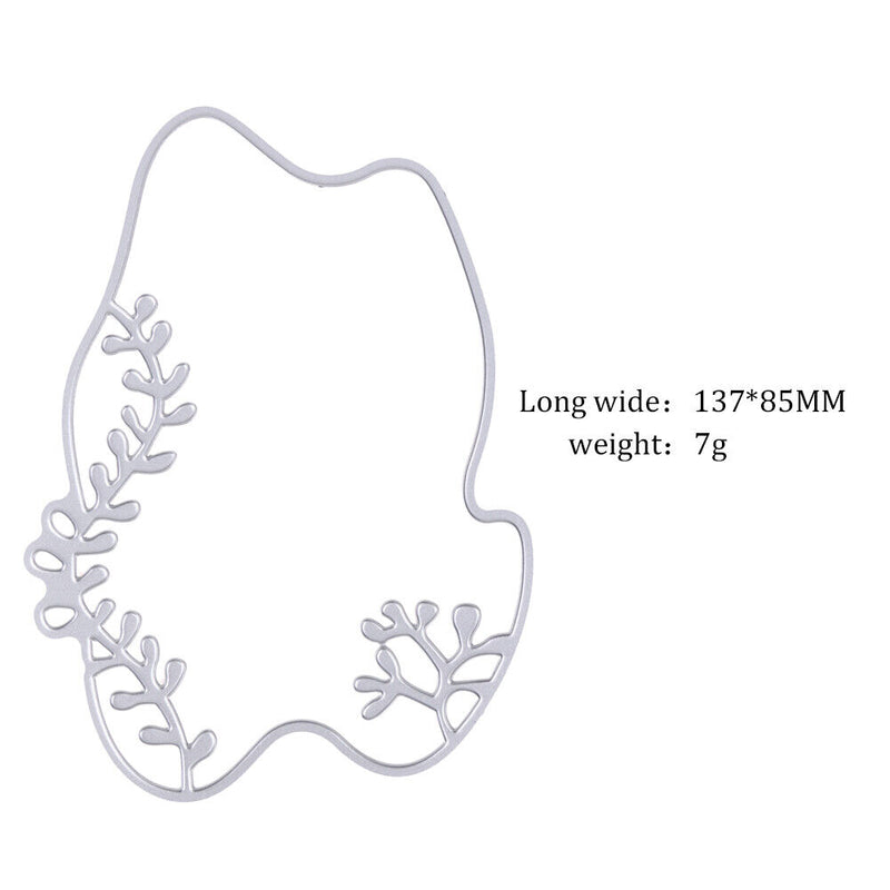 Water Grass DIY Metal Embossing Tools Cutting Dies Craft Steel Cutter Mould-1687
